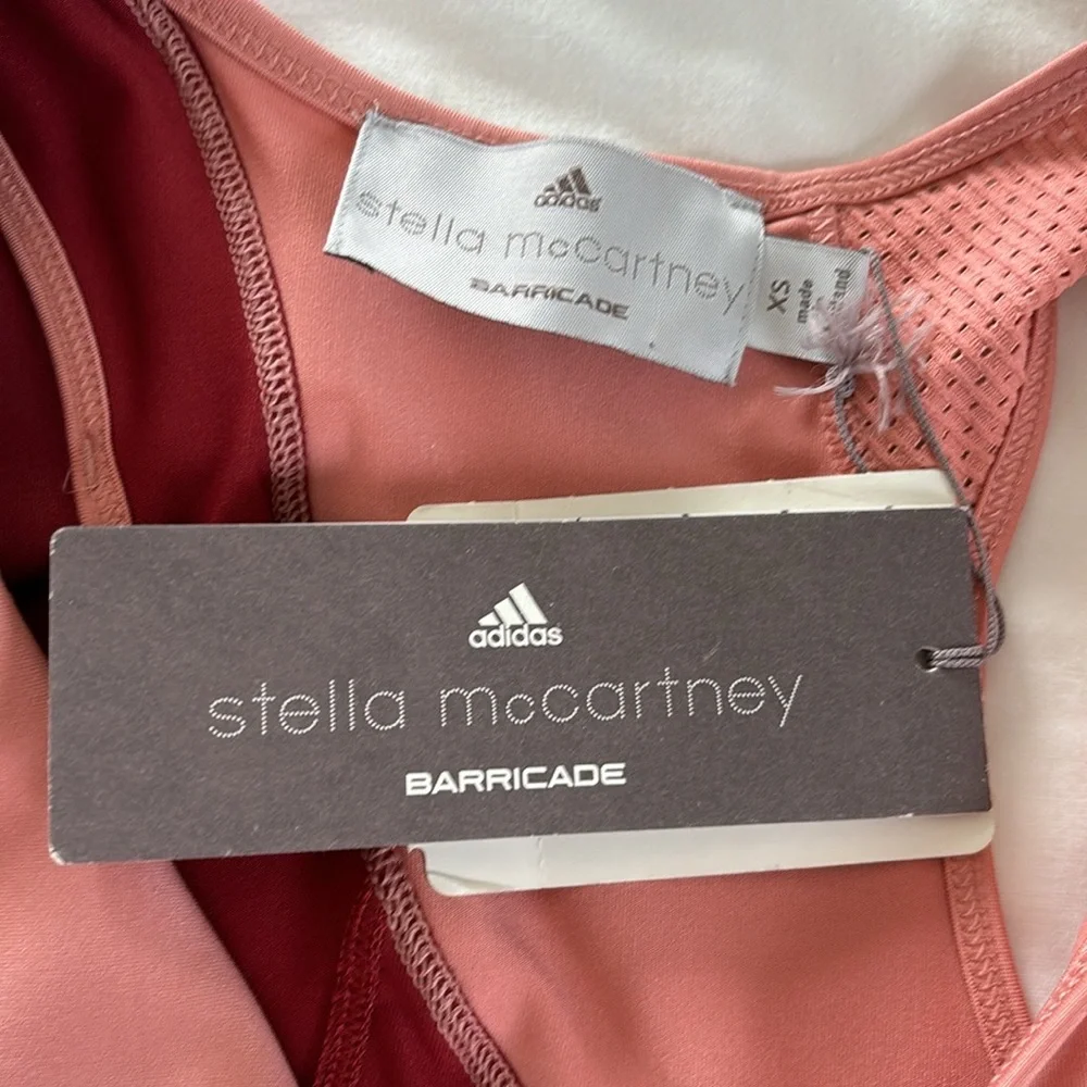 NWT Adidas by Stella McCartney Barricade Asymmetrical Tank Top XS Women’s - Picture 10 of 16